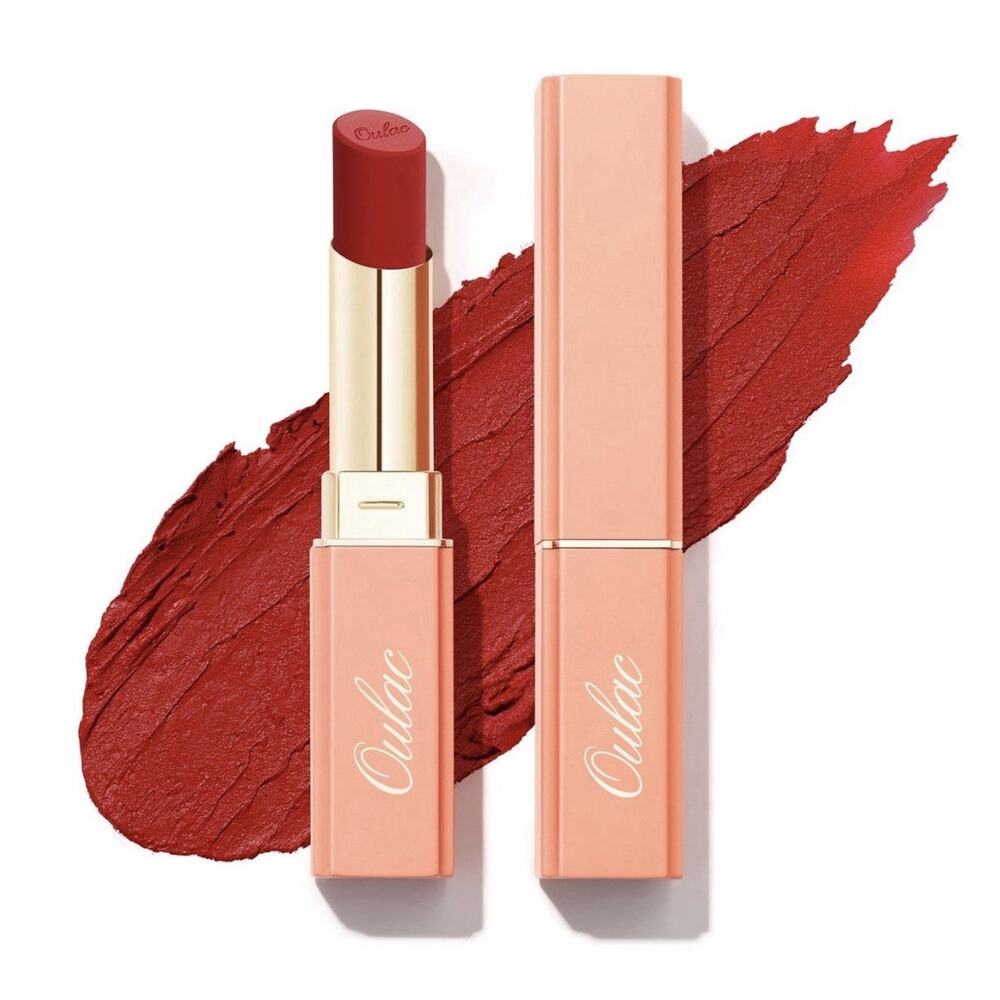 Oulac Velvet Matte Lipstick Cranberries Long Wear Lip Color NEW